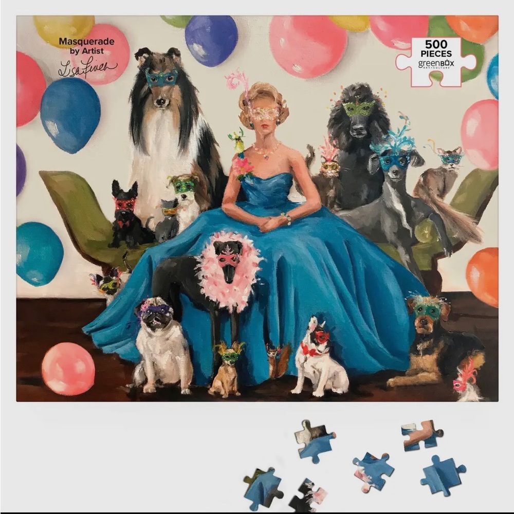 Masquerade Jigsaw Puzzle-500pc